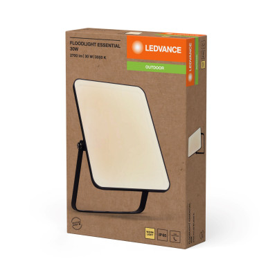 LEDVANCE Прожектор ESSENTIAL 30Вт 2700Лм 3000K чорний