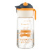 Пляшка для води ARDESTO Bear, 550мл, пластик, оранжевий Пляшка для води ARDESTO Bear, 550мл, пластик, оранжевий
