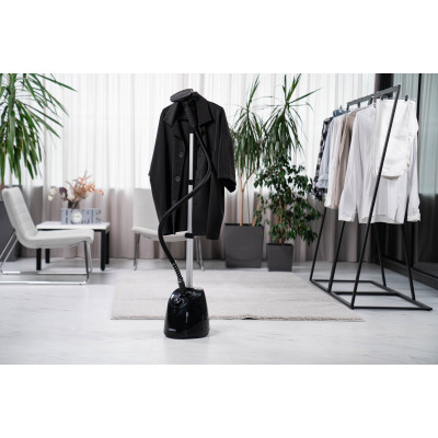 Відпарювач Ardesto вертикальний IR-S14, 1800Вт, 1400мл, вішалка, нерж. сталь, чорний Відпарювач Ardesto вертикальний IR-S14, 1800Вт, 1400мл, вішалка, нерж. сталь, чорний