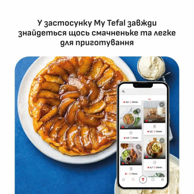 Мультипіч Tefal Easy Fry Mega Compact, 1700Вт, чаша-7.5л, сенсорне керув., 8 програм, пластик, чорний Мультипіч Tefal Easy Fry Mega Compact, 1700Вт, чаша-7.5л, сенсорне керув., 8 програм, пластик, чорний