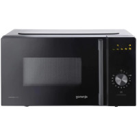 Мікрохвильова піч Gorenje, 20л, мех. керув., 700Вт, гриль, інвертор, чорний Мікрохвильова піч Gorenje, 20л, мех. керув., 700Вт, гриль, інвертор, чорний