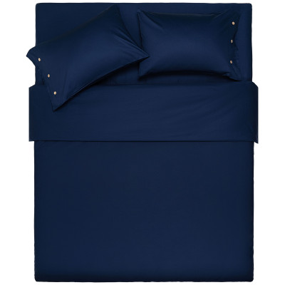 Простирадло на резинці ARDESTO Mix&Match, 180x200+30см, 100% бавовна, сатин, синій