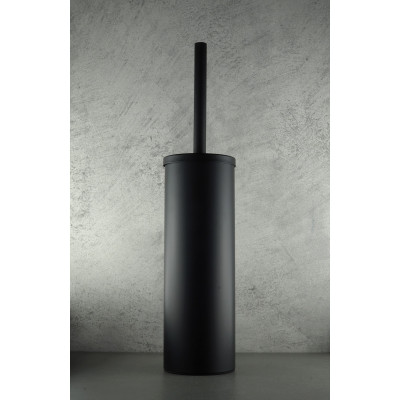 Щітка Deante Round туалетна, окремо стояча, чорний Щітка Deante Round туалетна, окремо стояча, чорний