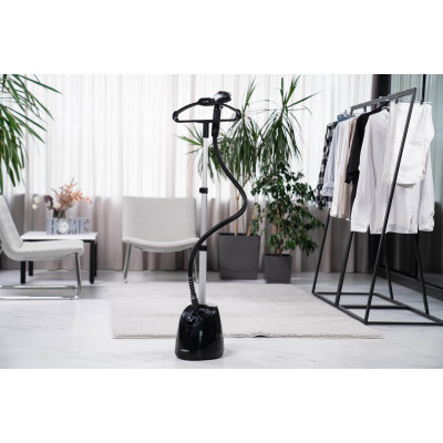 Відпарювач Ardesto вертикальний IR-S14, 1800Вт, 1400мл, вішалка, нерж. сталь, чорний Відпарювач Ardesto вертикальний IR-S14, 1800Вт, 1400мл, вішалка, нерж. сталь, чорний