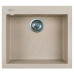 Мийка кухонна Adamant Univer, штучний камінь, квадрат, без крила, 560х500х200мм, чаша - 1, врізна, Avena