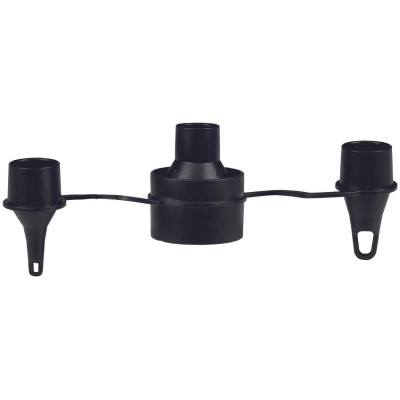 Повітродув акумуляторний Einhell TE-CB 18/180 Li - Solo 18В 130/180км/г 3 насадки 0.9кг без АКБ та ЗП