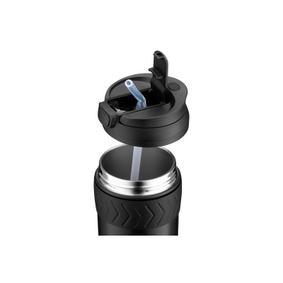 Термокружка Ardesto Cosy, 400мл, нержавеющая сталь, черный (AR2640BT)