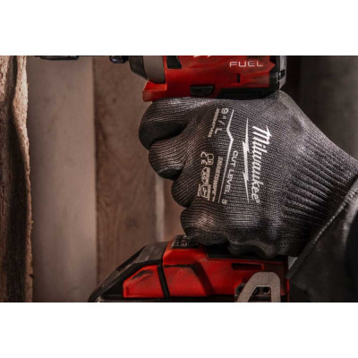 Рукавички робочі Milwaukee, нітрилове покриття, smartswipe, р.11, сірий