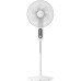 Вентилятор Philips підлоговий Series 1001, 45см, 47Вт, пульт ДК, опора кругла, білий