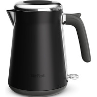 Електрочайник Tefal Collection 1.68л, Strix, нерж. сталь, чорний
