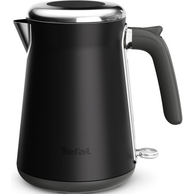Електрочайник Tefal Collection 1.68л, Strix, нерж. сталь, чорний Електрочайник Tefal Collection 1.68л, Strix, нерж. сталь, чорний