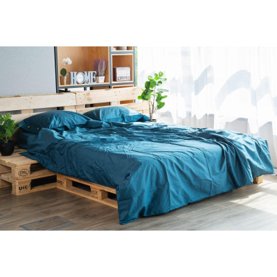 Підковдра ARDESTO Mix&Match, 160х220см, 100% бавовна, сатин, синій