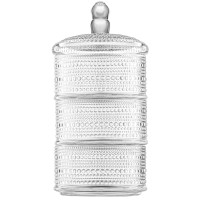 ARDESTO Цукерниця Verbena, 12.5см, скло, прозорий