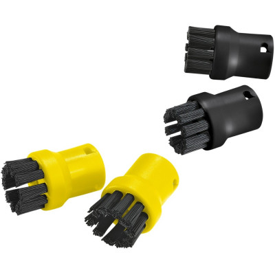 Комплект круглих щіток для пароочисника Karcher, 4 шт в комплекті Комплект круглих щіток для пароочисника Karcher, 4 шт в комплекті