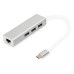 Digitus Концентратор USB-C - USB 3.0 3 Port Hub + Gigabit Ethernet