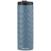 ARDESTO Термочашка Bright City 400 мл, темно-синій, нержавіюча сталь ARDESTO Термочашка Bright City 400 мл, темно-синій, нержавіюча сталь
