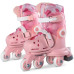 Роликові ковзани Yvolution Twista, розмір 30-34, рожевий