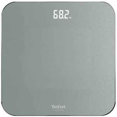 Ваги Tefal підлогові Classic, 180кг, AAAx3 в комплекті, скло, сірий Ваги Tefal підлогові Classic, 180кг, AAAx3 в комплекті, скло, сірий