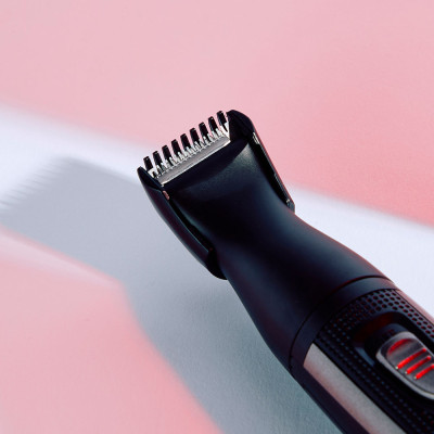 Набір тримерів Remington WORKS, для бороди, вусів, носа та вух, чохол, гребінець, сталь, чорний Набір тримерів Remington WORKS, для бороди, вусів, носа та вух, чохол, гребінець, сталь, чорний