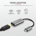 Адаптер Trust Dalyx USB-C > HDMI, 0.2м, Алюминий, черный (23774_TRUST)
