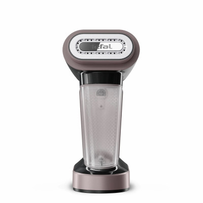 Tefal Відпарювач компактний Pure Force 3в1, 1800Вт, 180мл, постійна пара - 35гр, керам. підошва, чорно-рожевий Tefal Відпарювач компактний Pure Force 3в1, 1800Вт, 180мл, постійна пара - 35гр, керам. підошва, чорно-рожевий
