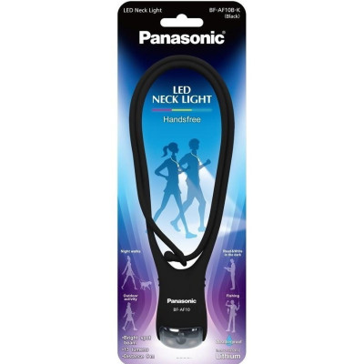 Panasonic Ліхтар нашийний BF-AF10B, 13 люмен, до 9 метрів, до 15 годин роботи, живлення 2хCR2032