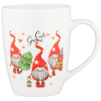 Чашка Ardesto Christmas Gnomes, 350мл, порцеляна Чашка Ardesto Christmas Gnomes, 350мл, порцеляна