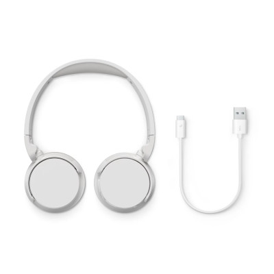 Навушники On-ear Philips TAH3209 BT 5.3, Wireless, Mic, Білий