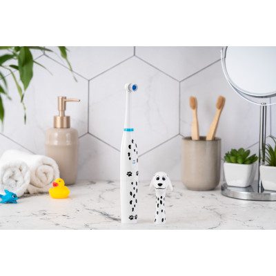 Щітка зубна електр. ARDESTO, ETB-003DOG, для дітей, 8.8т. колив/хв, насадок-3, IPX6, білий