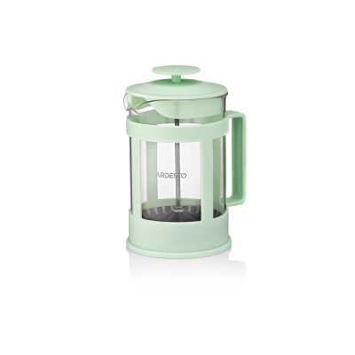 ARDESTO Френч-пресс Fresh, 800 мл, светло-зеленый, пластик, стекло AR1008LGB ARDESTO Френч-пресс Fresh, 800 мл, светло-зеленый, пластик, стекло AR1008LGB