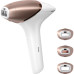 Фотоепілятор Philips Lumea IPL 9900 Series, акумуляторний , кіл-ть спалах.-450000, 2-4 см2, насадок-3, футляр, біло-золотий Фотоепілятор Philips Lumea IPL 9900 Series, акумуляторний , кіл-ть спалах.-450000, 2-4 см2, насадок-3, футляр, біло-золотий