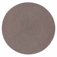 Килимок сервірувальний ARDESTO 38см, поліпропілен, кругла, коричневий