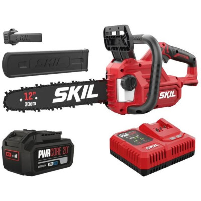 Пила ланцюгова акумуляторна SKIL 0534 CA безщіткова 20В акб 1х4А·год ЗП 30см 3.2кг
