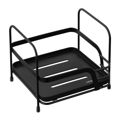 Полиця ARDESTO Vigor 1-ярусна 16х15.5х13.5см, метал, поліпропілен, чорний