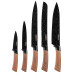 Набір ножів ARDESTO Midori, 5 предметів, нержавіюча сталь, пластик