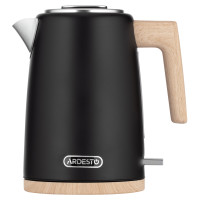 Чайник электрический Ardesto EKL-F420BWD, 1.7 л, металл, мат, Strix, черный Чайник электрический Ardesto EKL-F420BWD, 1.7 л, металл, мат, Strix, черный