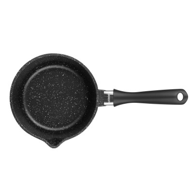 Ківш зі скляною кришкою ARDESTO Gemini Anzio, 1.4л, алюміній, чорний