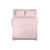 Простирадло ARDESTO Mix&Match, 180х240см, 100% бавовна, сатин, рожевий світлий