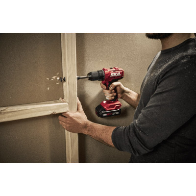 Шурупокрут-дриль акумуляторний SKIL 3011 HB 20В 2х2А·год 55Нм 450·1700об/хв 0.83кг кейс Шурупокрут-дриль акумуляторний SKIL 3011 HB 20В 2х2А·год 55Нм 450·1700об/хв 0.83кг кейс