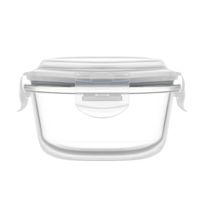 Контейнер для зберігання харчових продуктів ARDESTO Gemini 0.24л, боросилікатне скло, пластик, круглий, прозорий Контейнер для зберігання харчових продуктів ARDESTO Gemini 0.24л, боросилікатне скло, пластик, круглий, прозорий