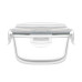 Контейнер для зберігання харчових продуктів ARDESTO Gemini 0.24л, боросилікатне скло, пластик, круглий, прозорий Контейнер для зберігання харчових продуктів ARDESTO Gemini 0.24л, боросилікатне скло, пластик, круглий, прозорий
