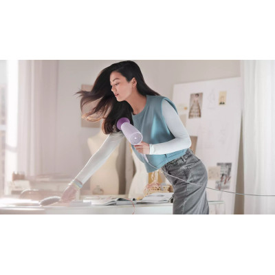 Фен Philips 3000 Series, 2100Вт, 3 режими, хол. обдув, ліловий