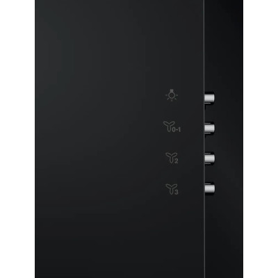 Витяжка Electrolux вертикальна, 60см, 600м куб год., чорний