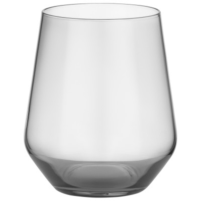 Набір склянок низьких ARDESTO Black Mars Avior 430мл, 2шт, скло, сірий Набір склянок низьких ARDESTO Black Mars Avior 430мл, 2шт, скло, сірий