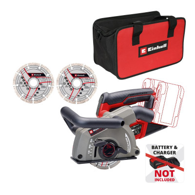 Einhell Борозник акумуляторний TP-MA 36/30 Li BL - Solo PXC 36В безщітковий диски 125 мм паз 8-30мм глибина пазу 5-30мм 4.19 кг без АКБ і ЗП