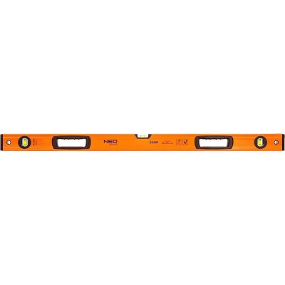 Neo Tools Рівень S 400 алюмінієвий, 100 см, 3 капсули, 2 отвори для рук