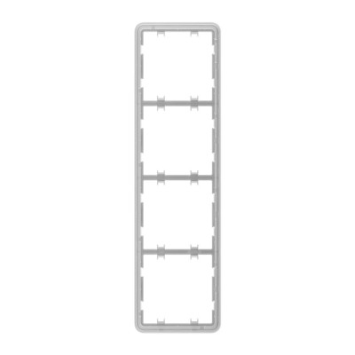 Рамка для вимикача на 4 секції Ajax Frame 4 seats for LightSwitch Vertical