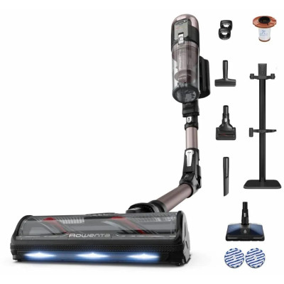 Пилосос Rowenta безпровідний X-Force Flex 16.60 Aqua Animal, 315Вт, вологе прибирання, конт пил -0.65л, автон. робота до 120хв, HEF system 99,9%, чорно-бронзовий