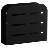 Серветниця ARDESTO Midori 15х4х12.5см, метал, чорна