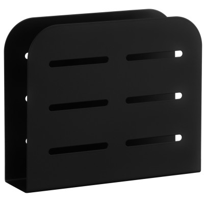 ARDESTO Серветниця Midori 15х4х12.5см, метал, чорна